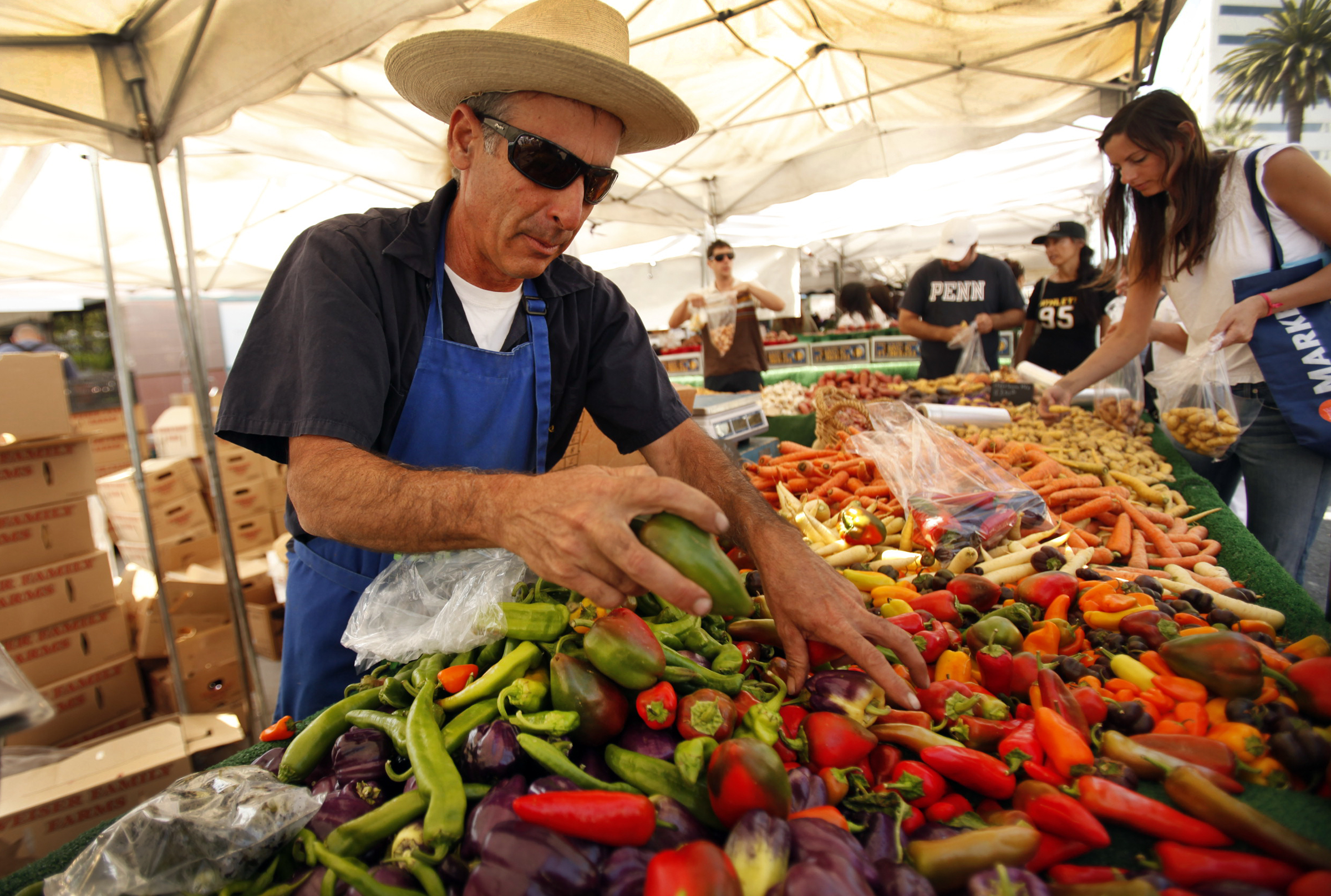 santa monica farmers market