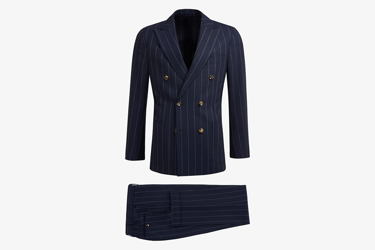 Havana Navy Stripe Suit