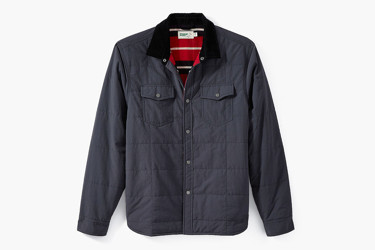 Wellen Quilted Shirt Jacket