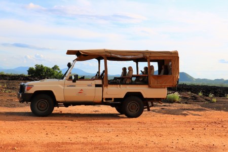custom-outfitted Land Cruiser Africa