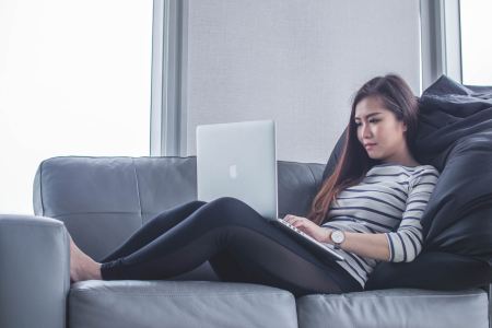 working from home