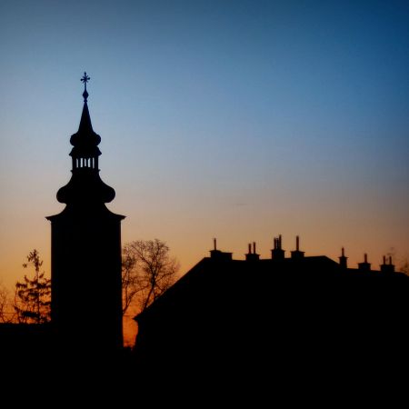 Church silhouette