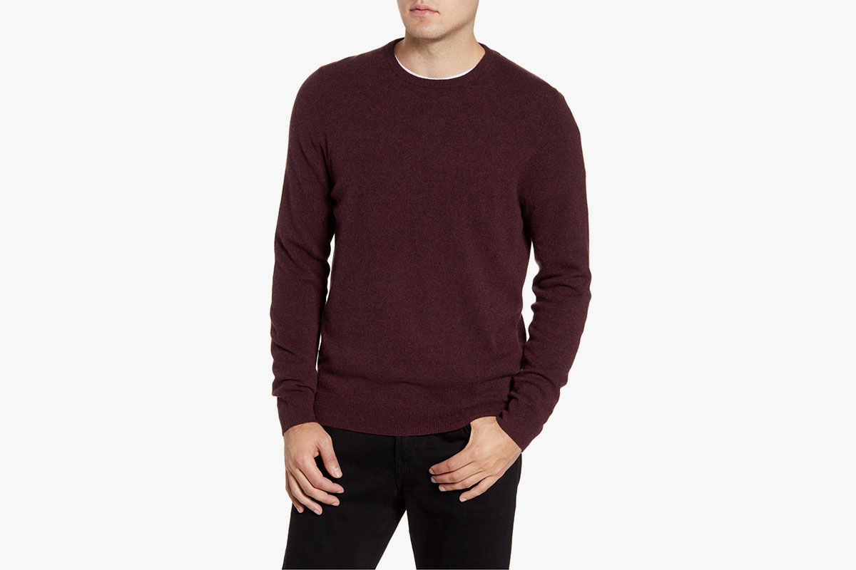 Nordstrom Cashmere Crewneck Sweater