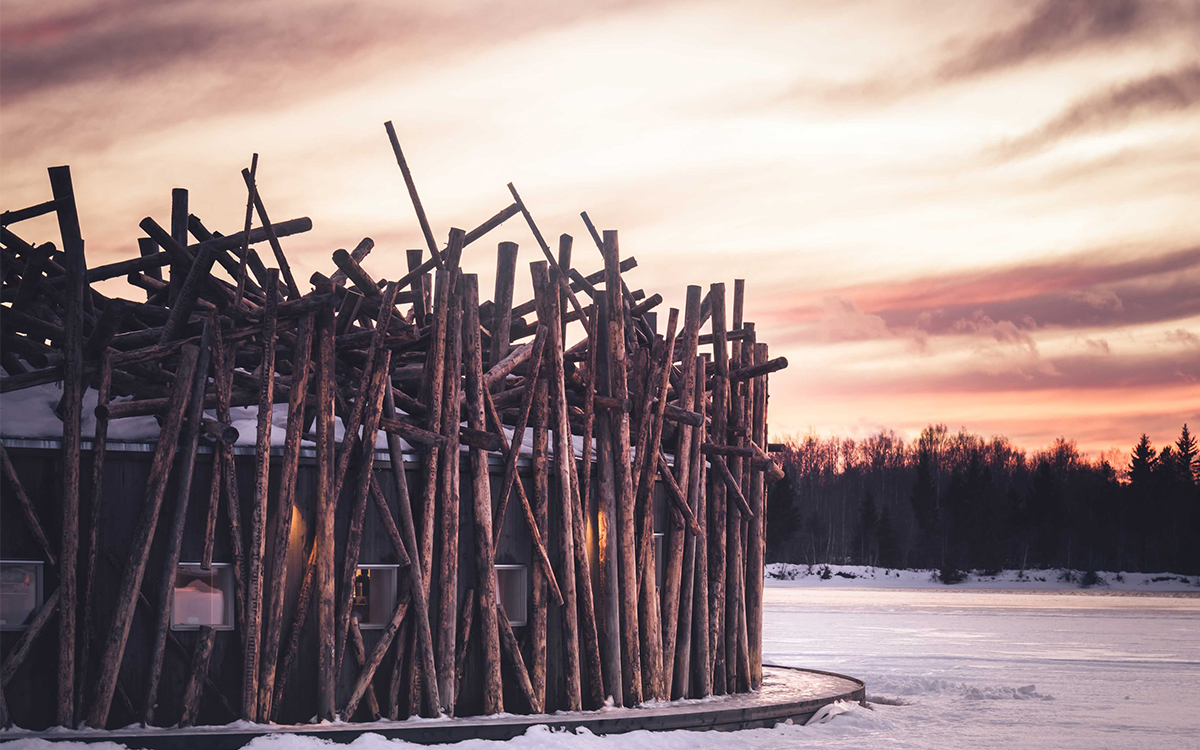The Next Great Wellness Retreat Is a Floating Hotel in Northern Sweden
