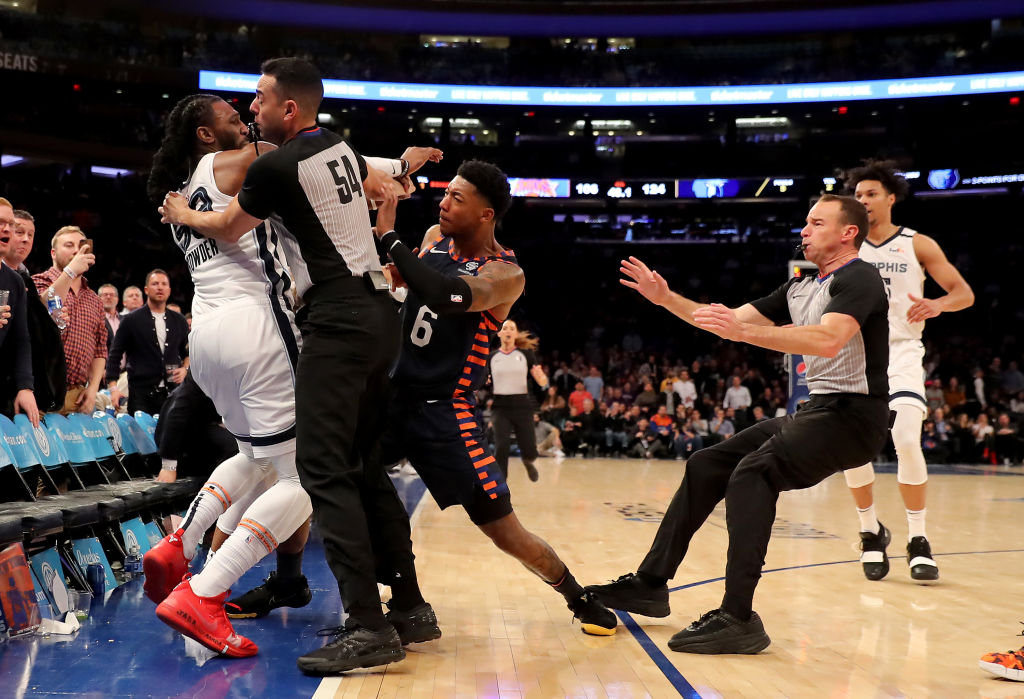 Knicks and Grizzlies Scrap Over Memphis Player's "Female Tendencies"