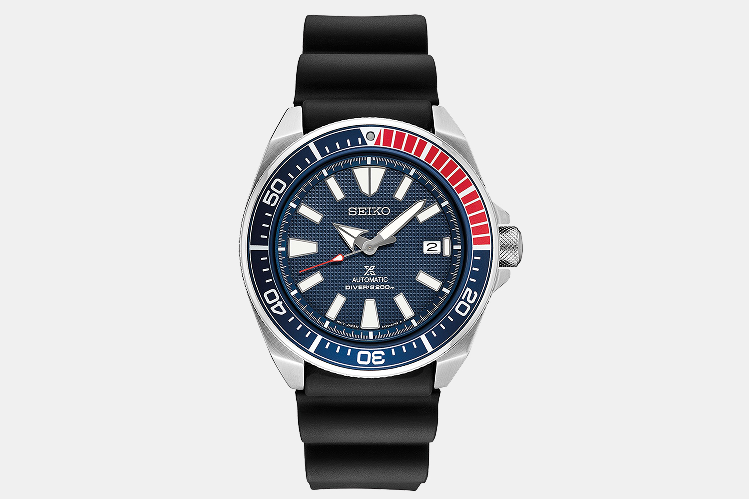 Prospex Diver With Pepsi Dial and Black Silicone Strap