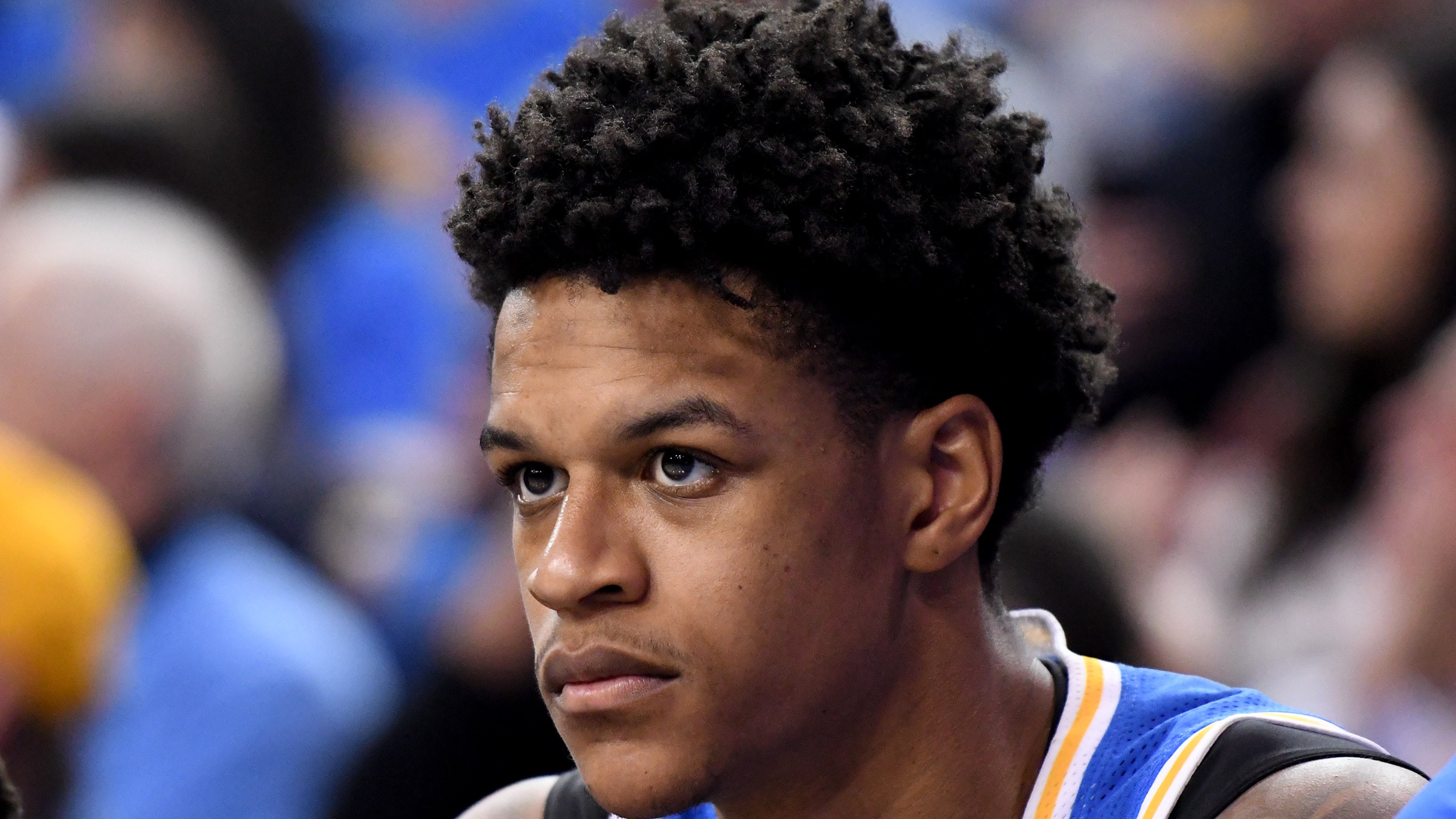 Shareef O'Neal looks on from the bench
