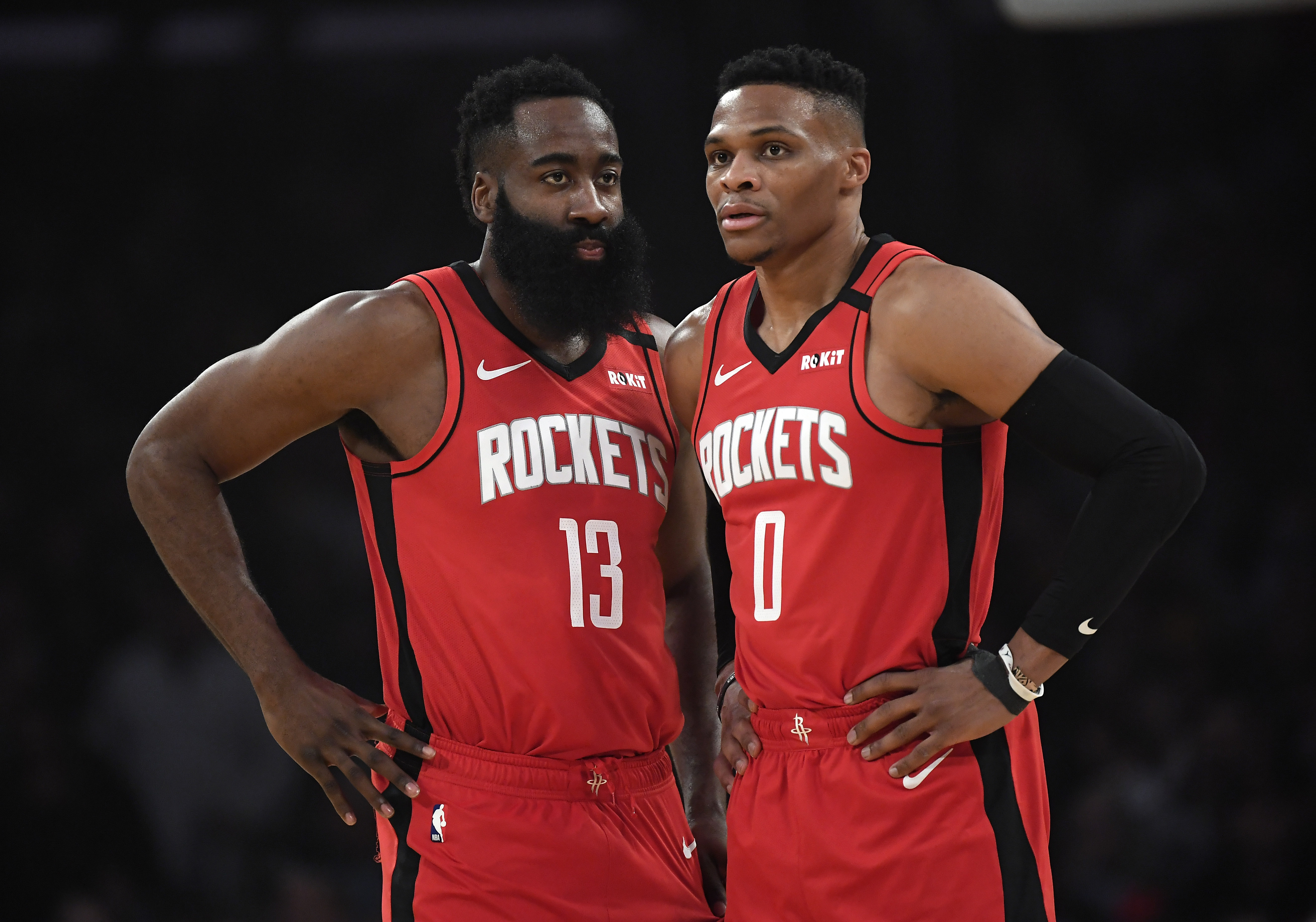James Harden Russell Westbrook