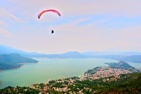 paragliding lago avandaro