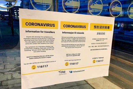 Coronavirus sign