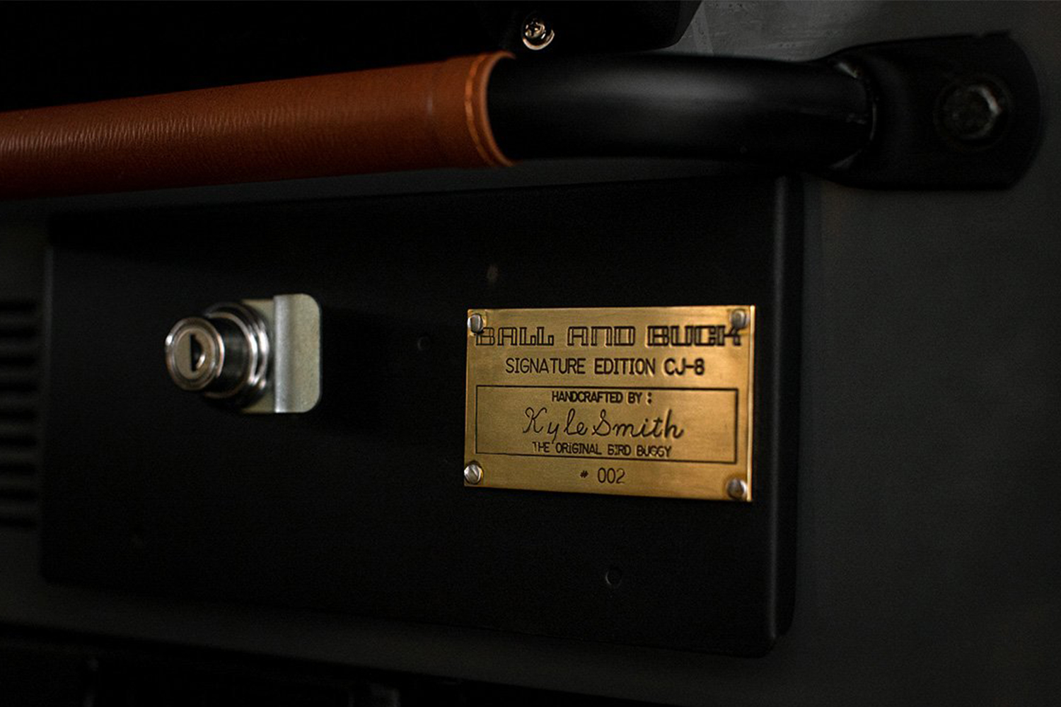 Interior of Ball and Buck Jeep Scrambler