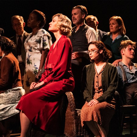 The cast from Broadway's Girl from the North Country