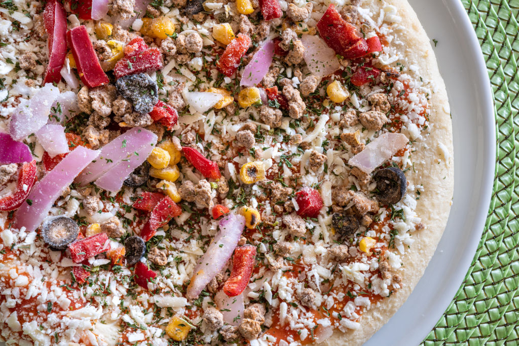 Frozen pizza