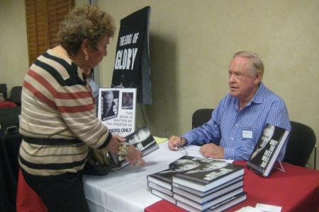 Herb Goldsmith at a book event