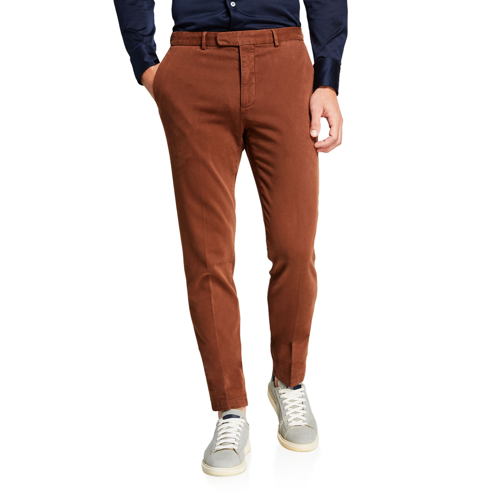 Slim-Fit Stretch-Cotton Trousers
Boglioli