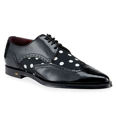 Brogue Patent Leather Shoes Dolce & Gabbana