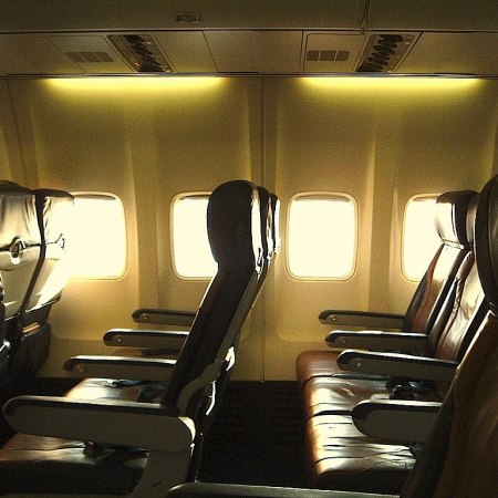 Empty airline seats
