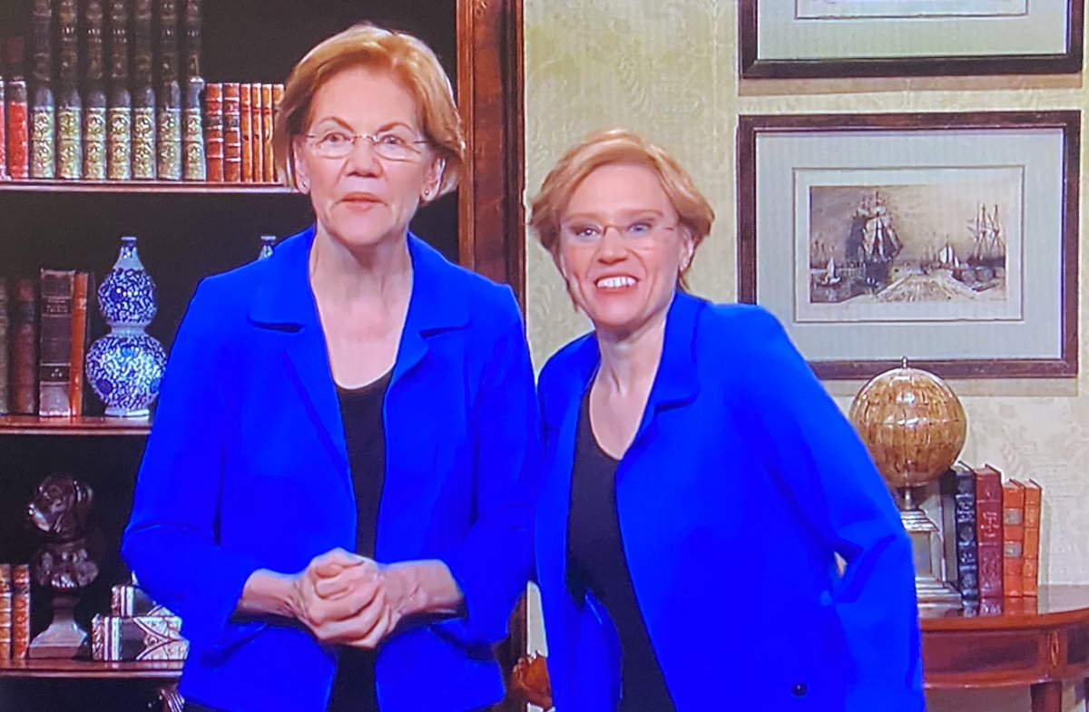 Elizabeth Warrens on SNL