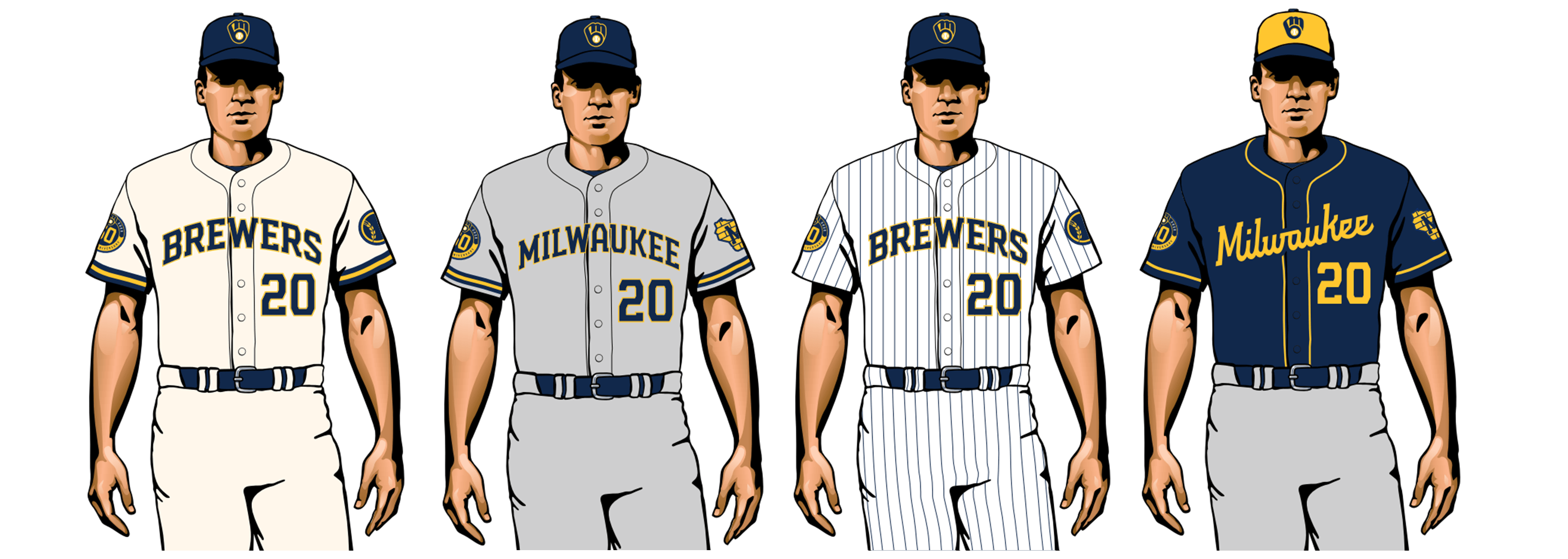 milwaukee brewers 2020 uniforms