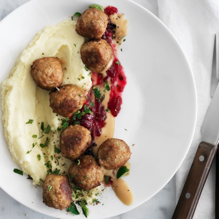 IKEA Swedish meatballs and cream sauce