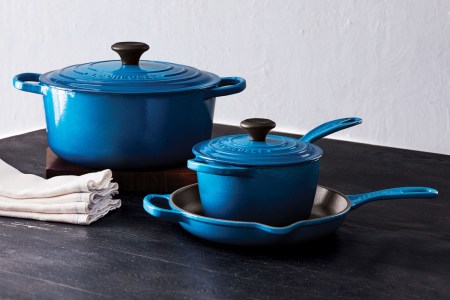 Le Creuset 5-piece cast-iron cookware set