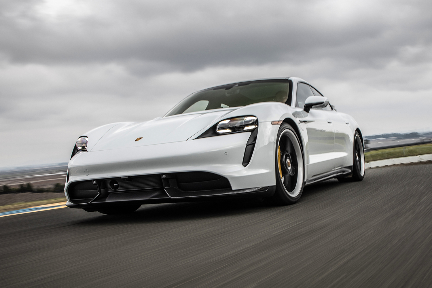 The 2020 Porsche Taycan Turbo S.