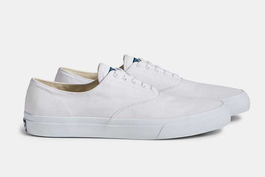 sperry cloud cvo deck shoe white