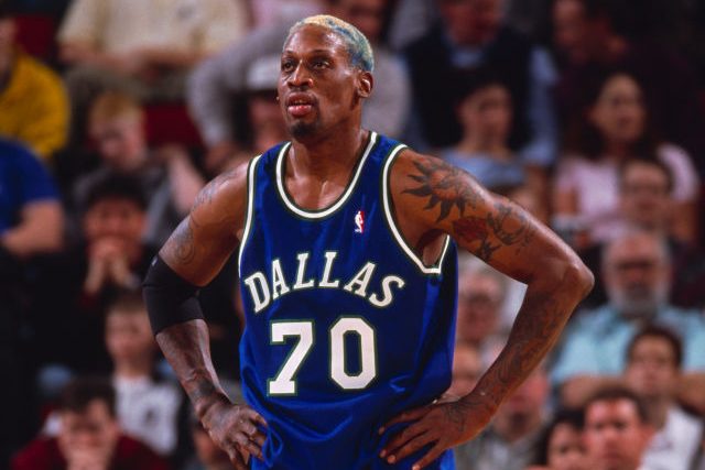 Dennis Rodman's lost No. 69 jersey