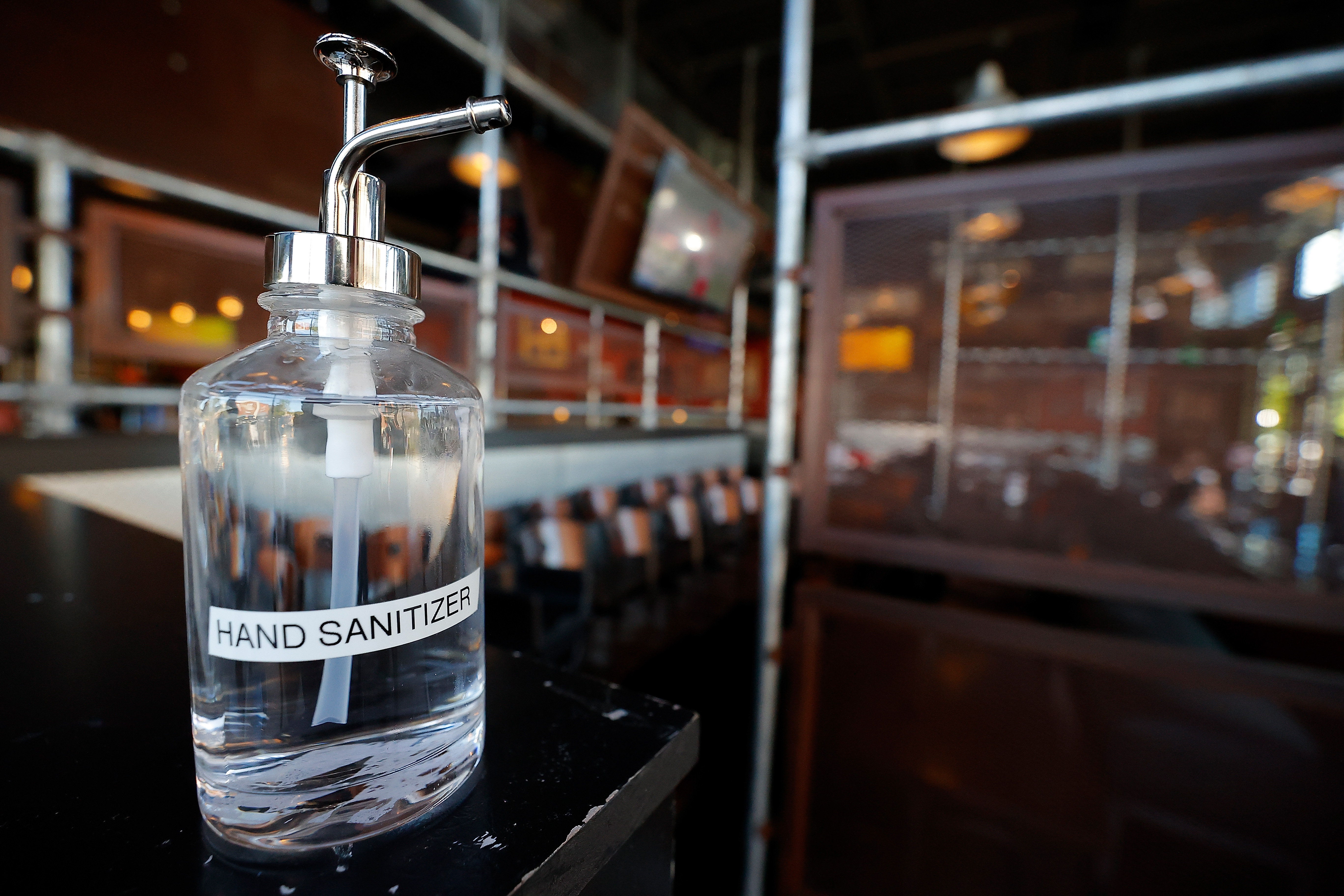 hand sanitizer