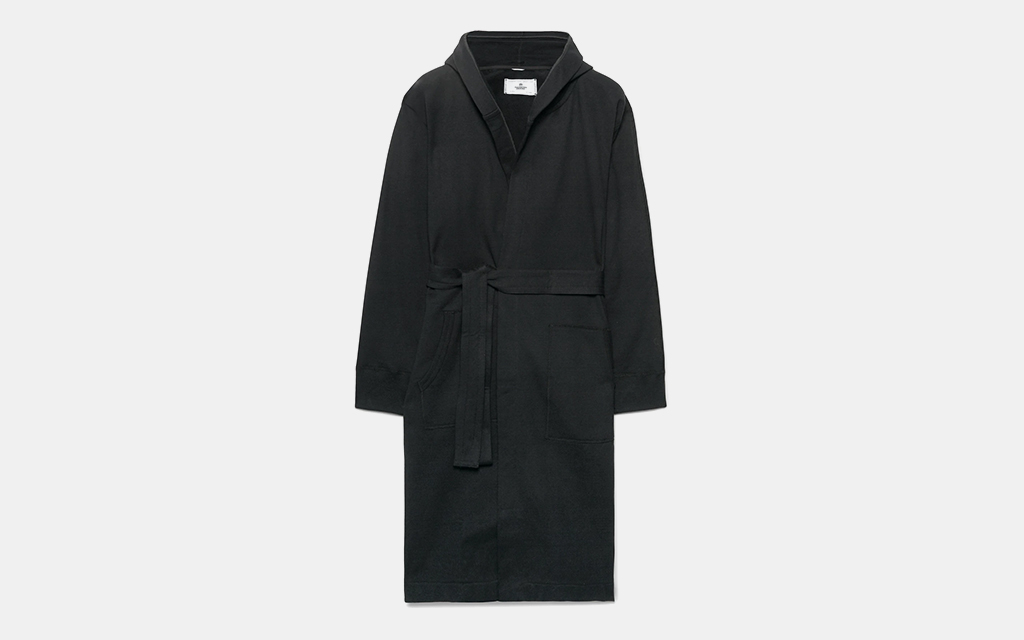 Reigning Champ Mélange Loopback Cotton-Jersey Hooded Bathrobe