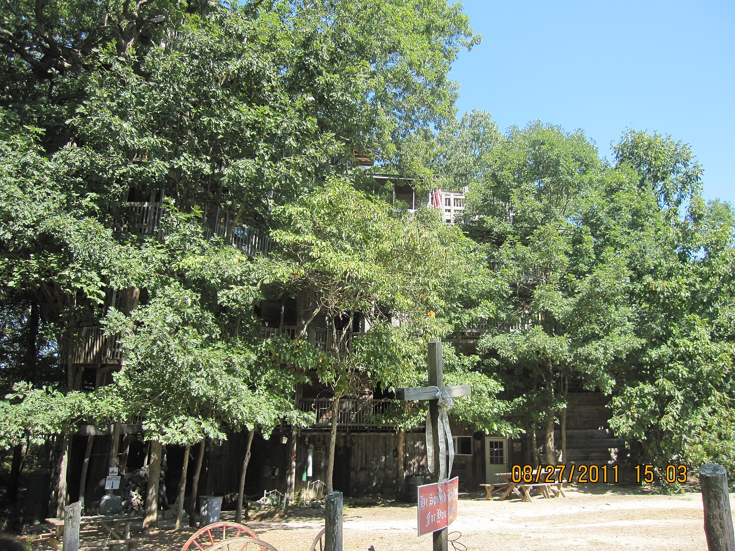 Massive treehouse