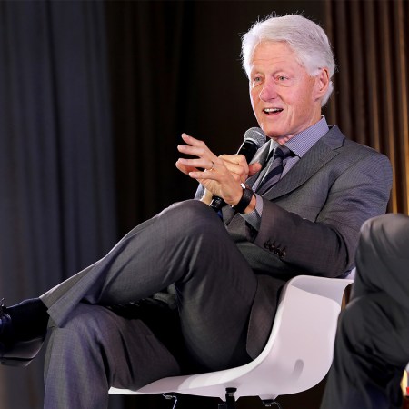 President Bill Clinton at the Time 100 Health Summit