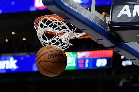 NBA basketball hoop