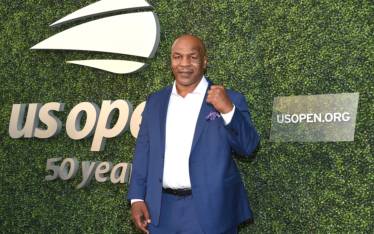 Mike Tyson at the USTA 18th Annual Opening Night Gala in 2018. 