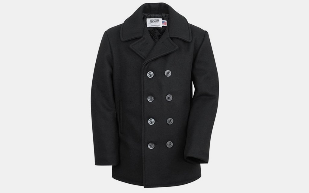 Schott Classic Melton Peacoat