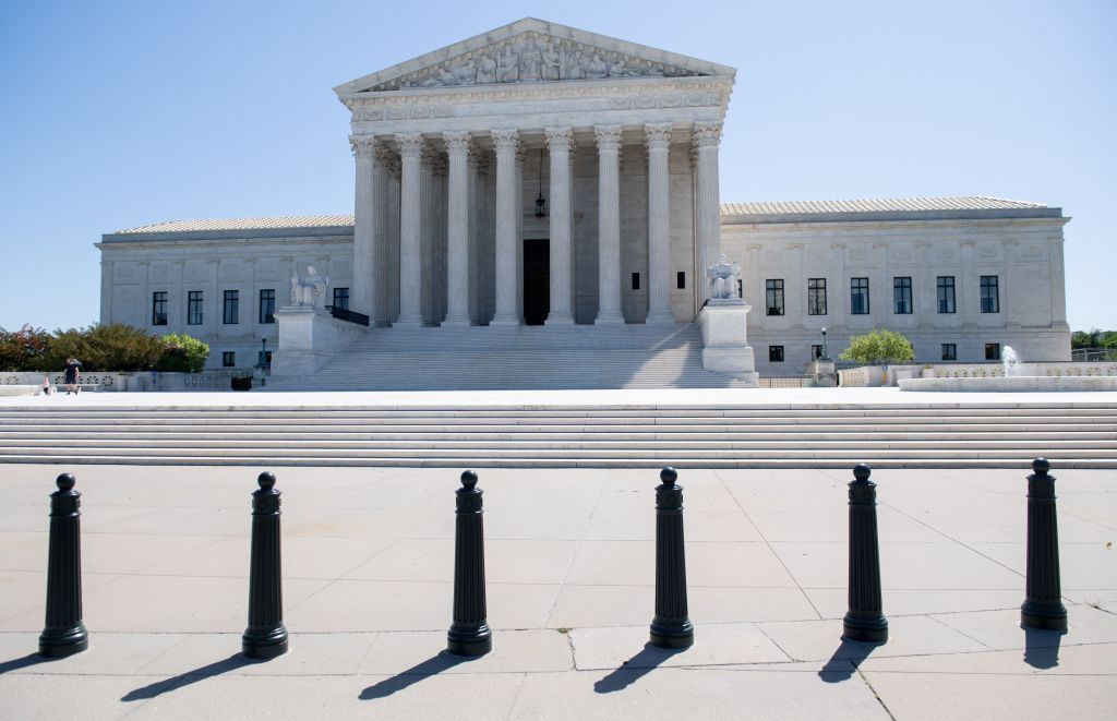 The US Supreme Court on May 4, 2020. (SAUL LOEB/AFP via Getty)