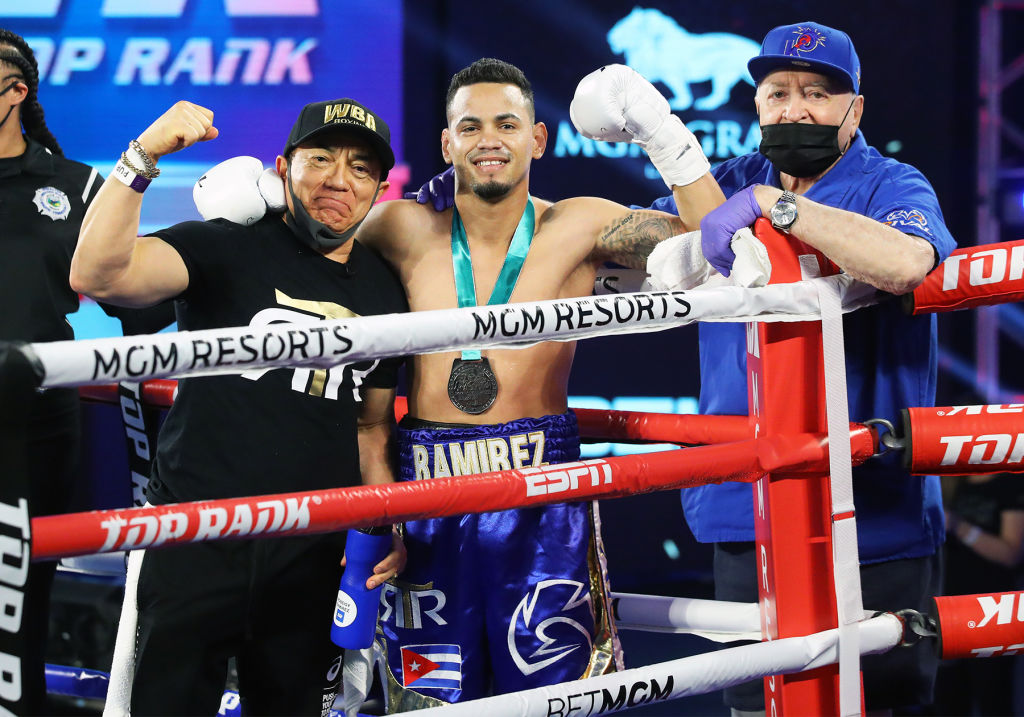 Shakur Stevenson v Felix Caraballo