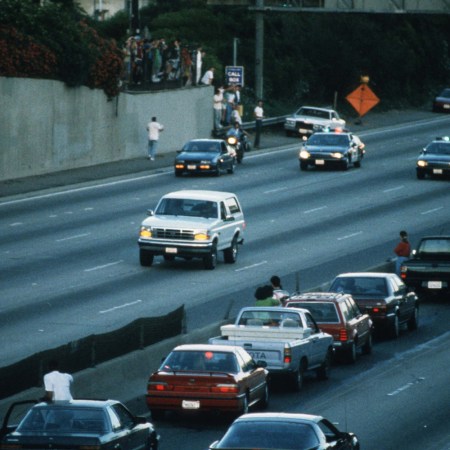 O.J. Simpson white Ford Bronco police chase