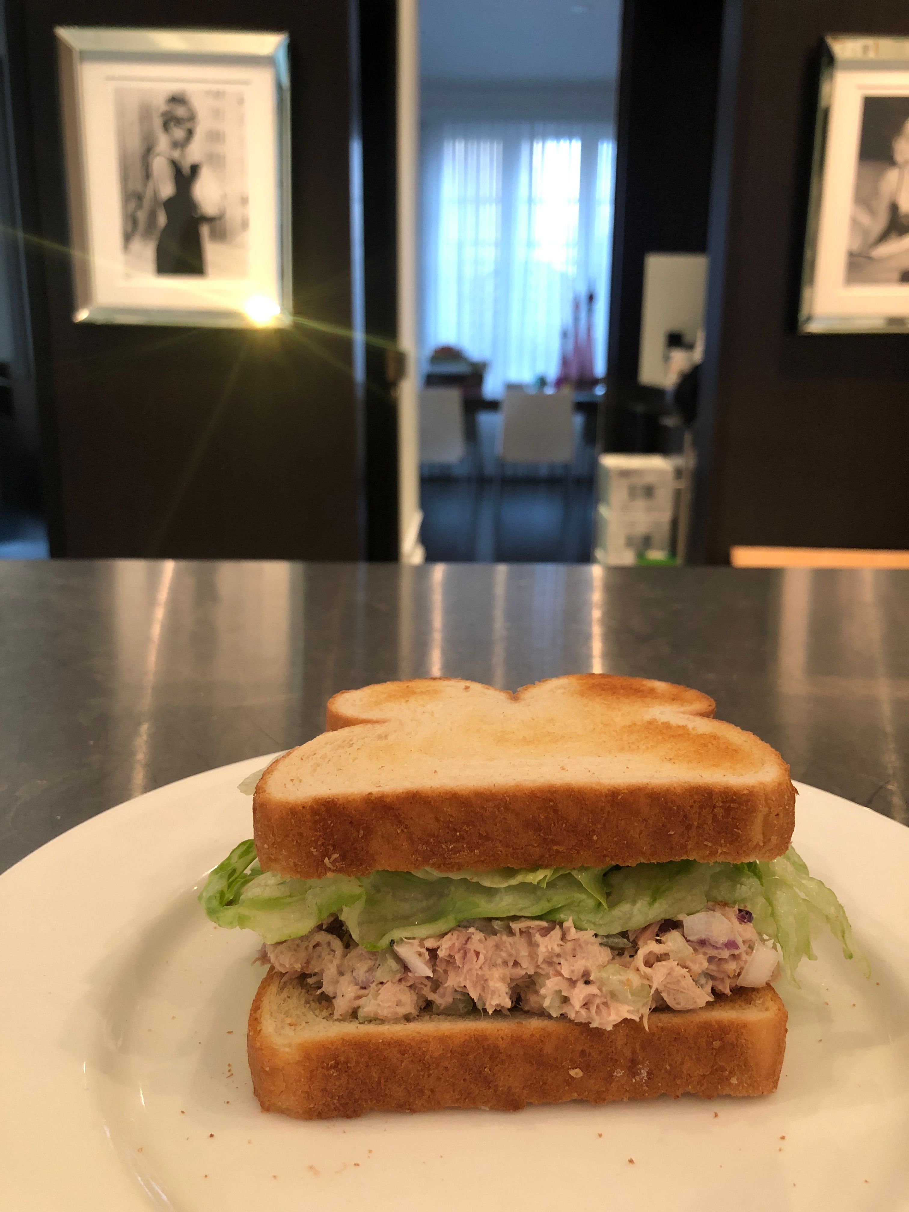 Bourdain tuna sandwich