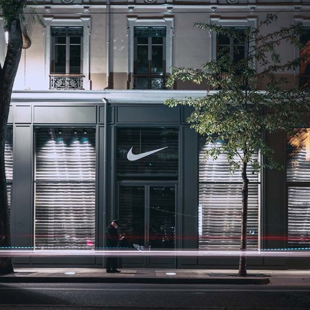 Nike brand storefront