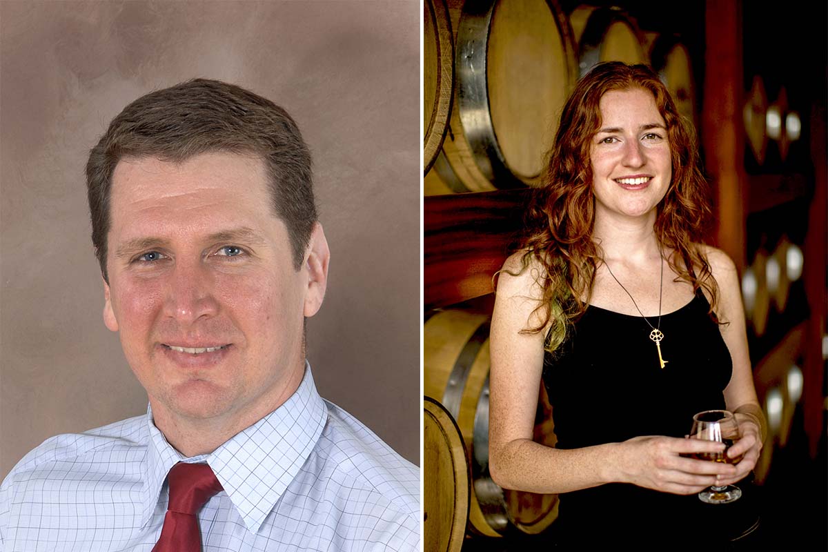 Matt Blevins and Nicole Austin