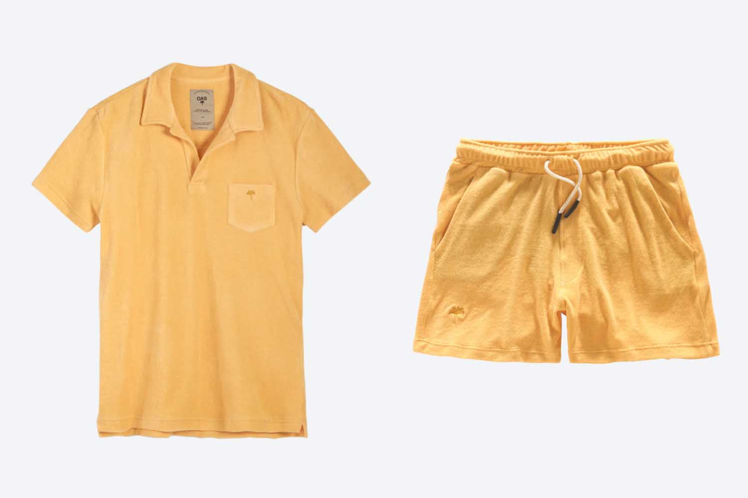 OAS Peach Terry Set