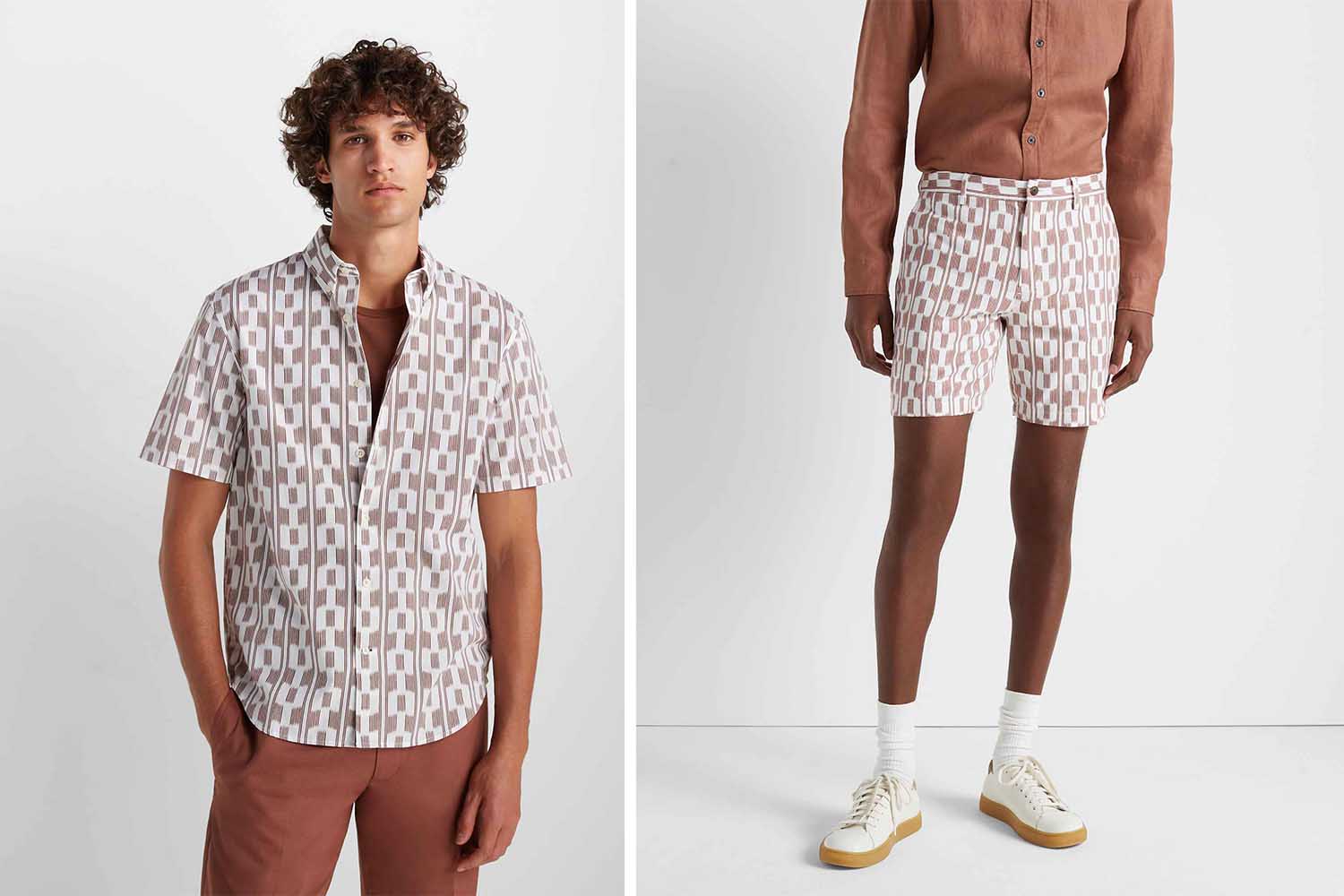 Club Monaco Ikat Stripe Set