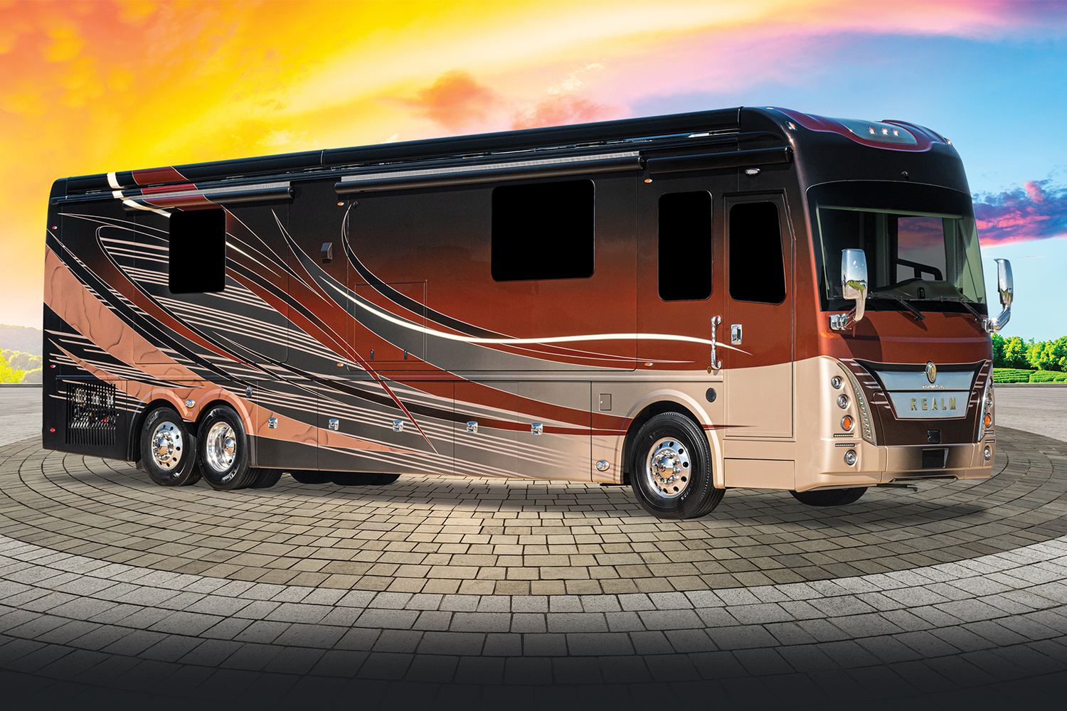 Foretravel Realm FS6 Presidential edition motorhome