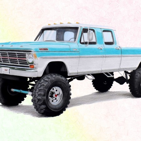 Gateway Bronco Ford F-Series pickup truck restomod rendering