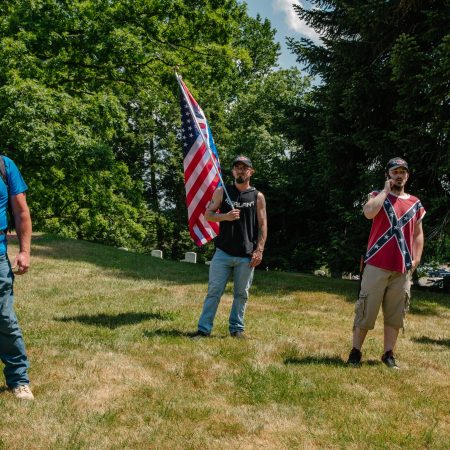 Heavily Armed “Militia” Fooled by Hoax Antifa Protest