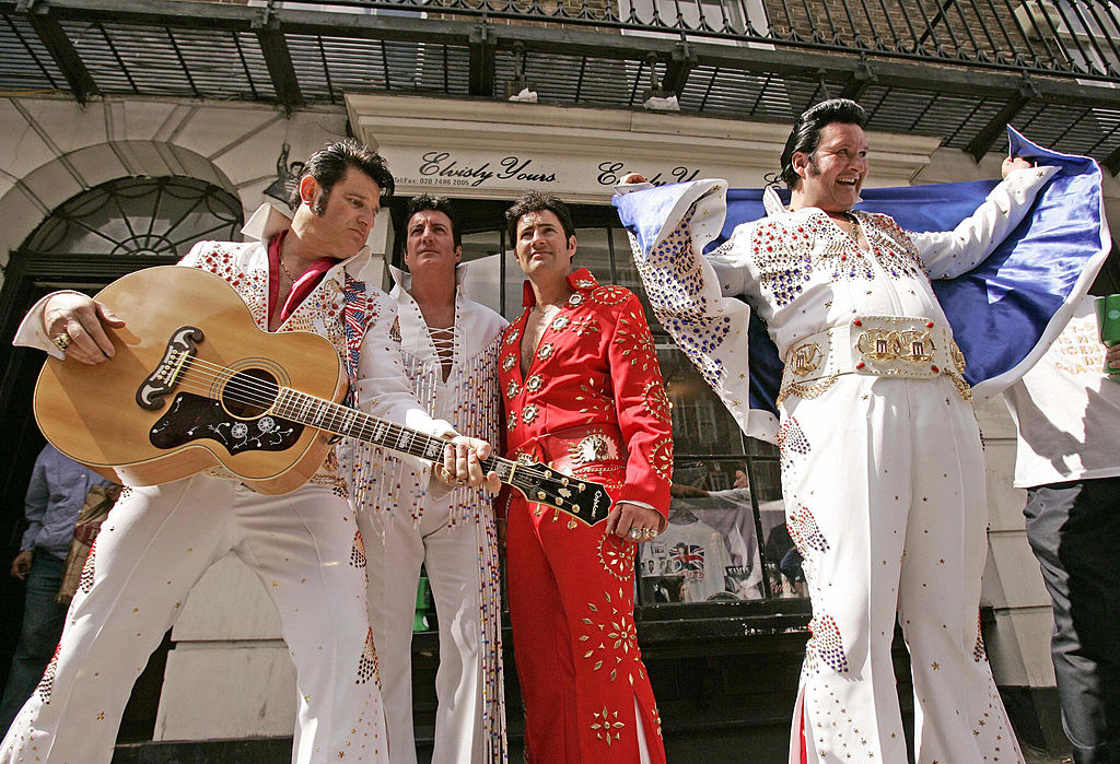 Members of the Elvis Tribute Artists - E