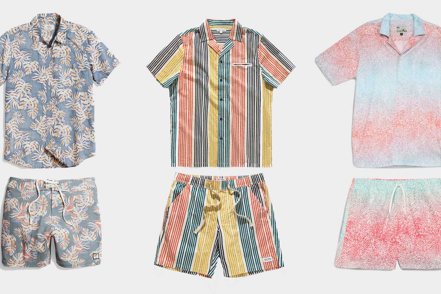 Be a Man and Fetch Yourself A Matching Shirt and Shorts Set