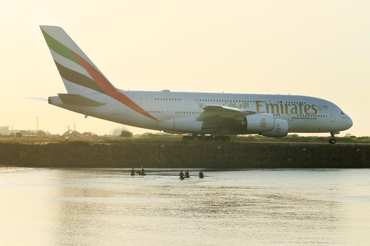 Emirates airplane