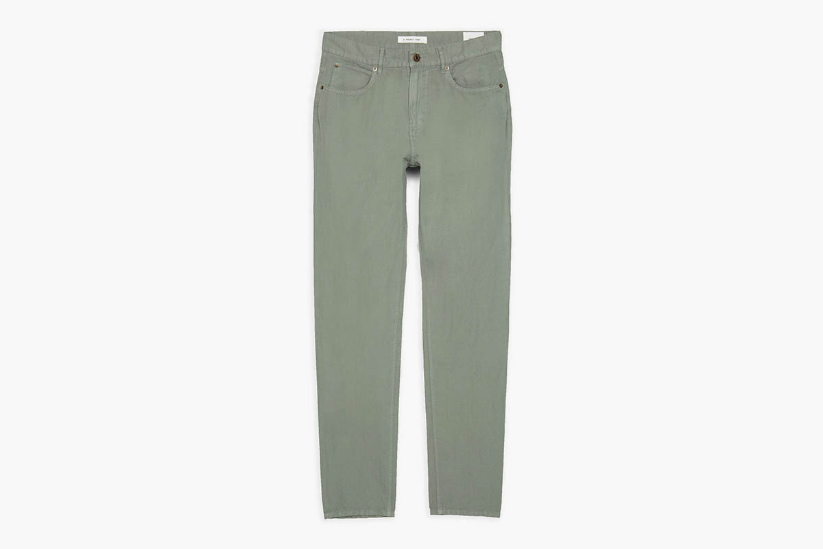 Billy Reid Cotton Linen Pants